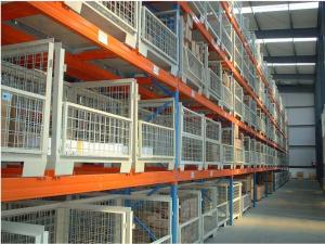  Durable  Metal heavy duty selective pallet rack with Multi - Level shelves Manufactures