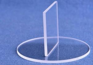 China Fused Optical Quartz Glass Windows Quartz Crystal DSP SSP on sale