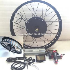  NEW arrival 26*3.0 3000W Electric Bike Kit Manufactures