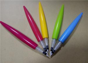 PP Plastic Liquid Eyeliner Pencil Packaging Any Color Chili Shape 125.3 * 8.7mm Manufactures