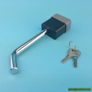 China Security Steel 5/8 Hitch Pin Lock - Bent Pin Style Trailer Locking with 2 keys on sale