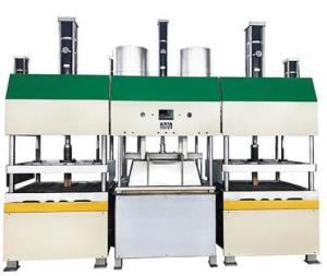 China Vacuum Pulp Molding Tableware Machine 30kw Pulp Forming Machine on sale