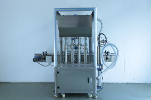 China 10 Heads Automatic Filling Machine 0.6Mpa Air Pressure 10-1000ml Volume on sale