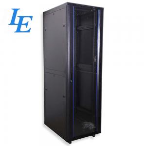 China Stable 42U 19 Data Server Rack Cabinet Electronics Rack Cabinet 1300kg Loading Weight on sale