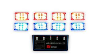 Quality LED-4G-8H High-power LED Strobe Auto Flash Warning Light 12v for sale