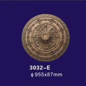  Antique Bronze Polyurethane Ceiling Medallion , Decorative Plaster Medallion Molds Manufactures