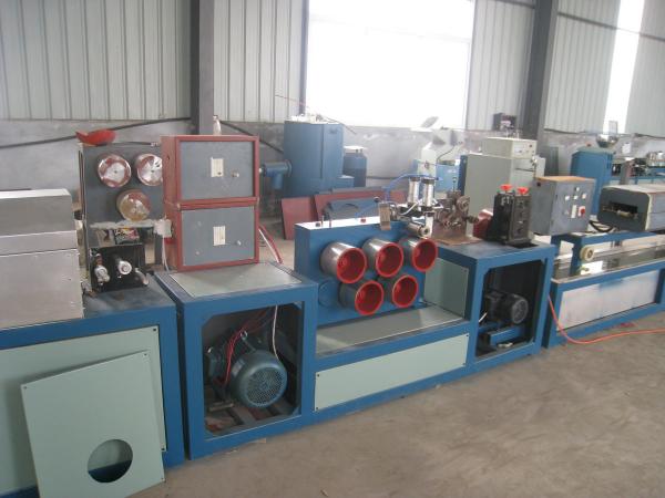Quality PP / PET Strapping Roll Manufacturing Machine Single Screw Design High Efficiency for sale