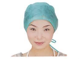  PP Non Woven Disposable Surgical Scrub Hats , SMS Round Disposable Painters Caps  Manufactures