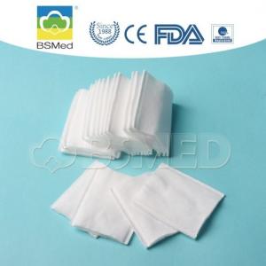 China Organic Cosmetic Cotton Pads For Medical Examination / Wound Care Dressings on sale