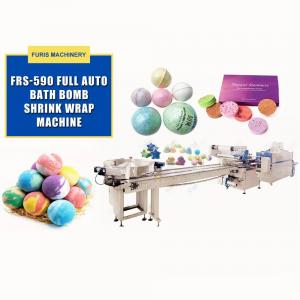  High Speed Bath Fizzy Bath Bomb Shrink Wrap packing Machine Customize shape and size Manufactures