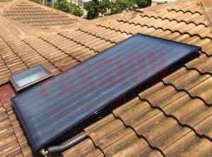China Hotel Solar Water Heater Modern Design High Pressure Flat Plate Solar Collector on sale