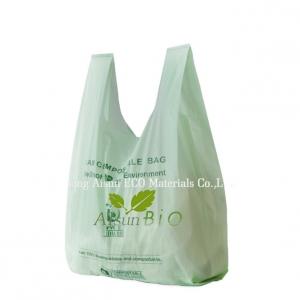  OEM Biodegradable Shopping Bag PBAT PLA Cornstarch EN13432 Standard Manufactures