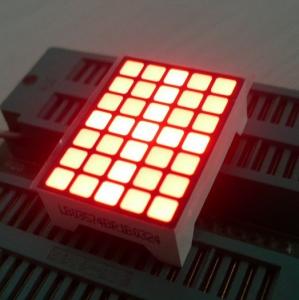  Ultra Red Dot Matrix Led Display 5x7  22 x 30 x 10 mm For Lift Position Manufactures