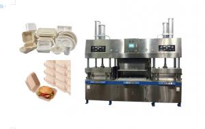  220V Semi Automatic Wet Press Packaging Machine For Tableware Making Customized Size Manufactures