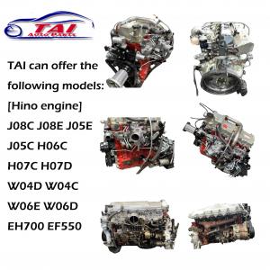 China J05C J08C J08CT J08E J08ET Used Japanese Engines Turbo Engine For Hino Truck on sale