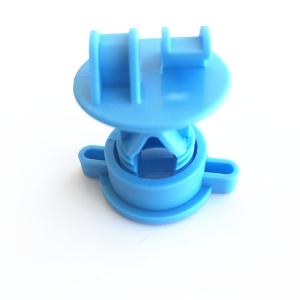China Round post insulator of electric fence IST003BL  Screw on round post insulator  blue color on sale