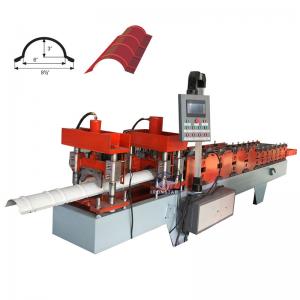  312mm Width Metal Roll Forming Machines Roof Ridge Cap Roll Forming Machine Manufactures