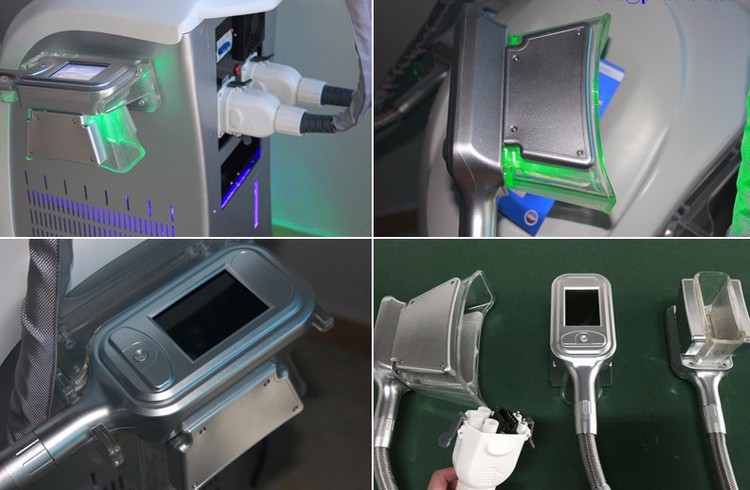TUV Cryolipolysis Fat Freezing Machine Dual Layer Cooler Type With Massage Function