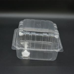  137mm Disposable Food Packaging Boxes PET Fruit Clamshell Packaging Manufactures