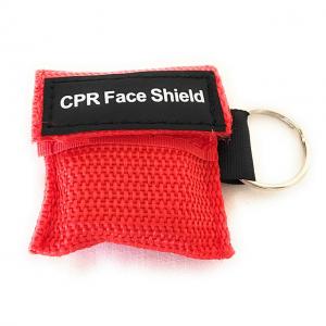  First Aid Rescue Disposable CPR Mask Keychain Bag With CPR Face Shield Manufactures