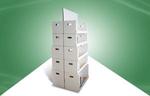  Five Shelf Double - face - show Cardboard display racks for Home Products Manufactures