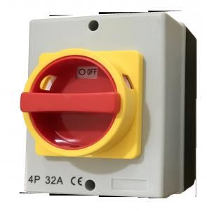 China HAROK 63A  25 Amp Rotary Isolator For PV 690V Rotary Cam Switch Waterproof Cover Box on sale
