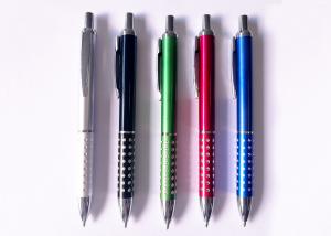 China Plastic click Ball Point Pen with customized logo or silk printing for promotion on sale