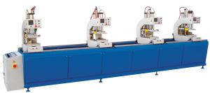  Blue Auto UPVC Window and Door Machinery Four Head Welding Equipment Manufactures