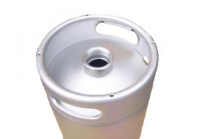  Stainless Steel 304 19.5L Sixth US Keg With Micro Matic D Type Spear Sankey Valve Manufactures