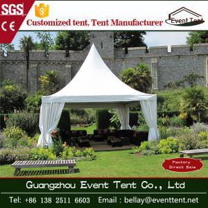 China Cone Shaped High Peak Pagoda Marquee Tents , Outdoor Wedding Tent 5m * 5m on sale