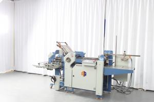 China Industrial Commercial Paper Folding Machine With Knife Folder 180m / Min High Speed on sale