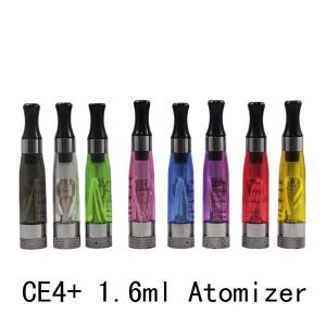 China 1.6ml Ecig Clearomizer 2.4ohm Ce4 Clearomizer With 510 Thread Fit For Ego Thread Batteries on sale