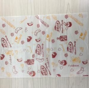  Customized Food Grade Baking Tray Paper For Cake Bread Tray Oil Proof Hamburger Paper Manufactures