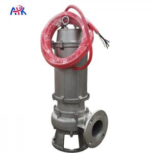  100m3/H 10m Stainless Steel 316 Sewage Submersible Pump Control Panel Manufactures