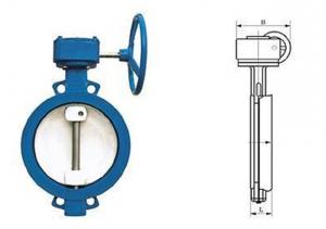  RVHXRVCX non rising stem resilient seated gate butterfly power station valve 1.0MPa Manufactures