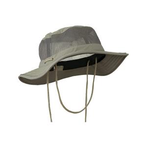 China 52cm Breathable Mesh Fishing Bucket Hats For Outdoor Entertainment on sale