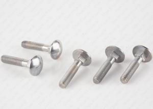  304  Stainless Steel Carriage Bolts Bolts Coarse Round Head Square Neck Manufactures