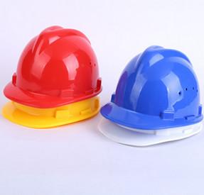China PPE Personal Construction Worker Hard Hat Safety Helmet V Type Vent on sale