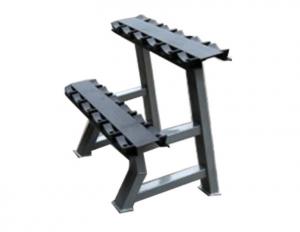  2 tier dumbbell rack, 2 tier dumbbell rack with saddles, 2 tier dumbbell weight rack Manufactures