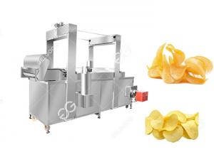 China Multifunction Potato Chips Making Plant / Henan GELGOOG Machinery Electric 200 Kg / H on sale