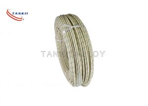 China Nickel Plated 300V 500V Fiberglass Refractory Braided Cable on sale
