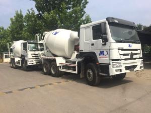 China White Sinotruk Howo7 8M3 10M3 Concrete Mixer Truck With ARK Pto And Pump on sale