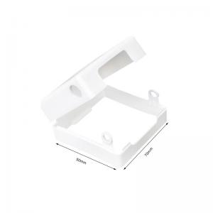  Engineering Plastic PP Socket Safety Covers White Color For Single / Double Sockets Manufactures