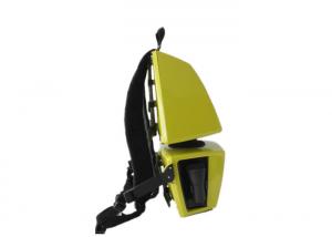  Yellow Adjustable Mini Backpack Backpack Vacuum Cleaner With ABS Plastic Body Manufactures
