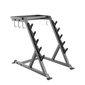  Commercial Gym Fitness Equipment 5/10 Pairs Custom Barbell Rack Weight Plate Tree Manufactures