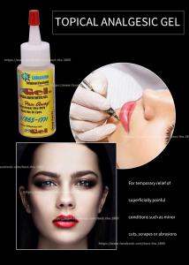 China 6% Lidocaine Tattoo Numbing Gel 30ML Permanent Makeup Anesthetic Gel on sale