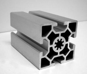  6005 Silvery Anodized Industrial Aluminium Profile System Aluminum Dovetail Extrusion Manufactures