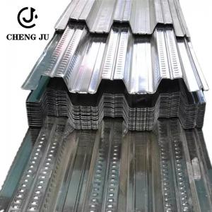  Zinc Coated Corrugated Galvanized Floor Decking Sheets For Metal Building Material Manufactures