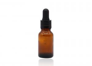 China Amber Glass Material Essential Oil Dropper Bottles Use For Skin Care Oil on sale