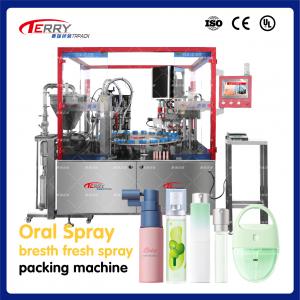 China Food Grade SS316L Spray Bottle Filling Equipment Cosmetic Bottle Filling Machine on sale